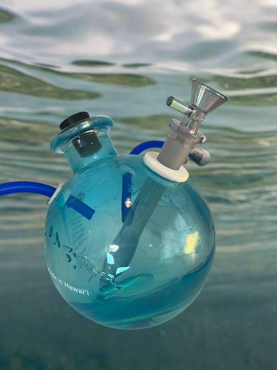 Blue Ocean Glass Bong for Two Malt Shop Bongs